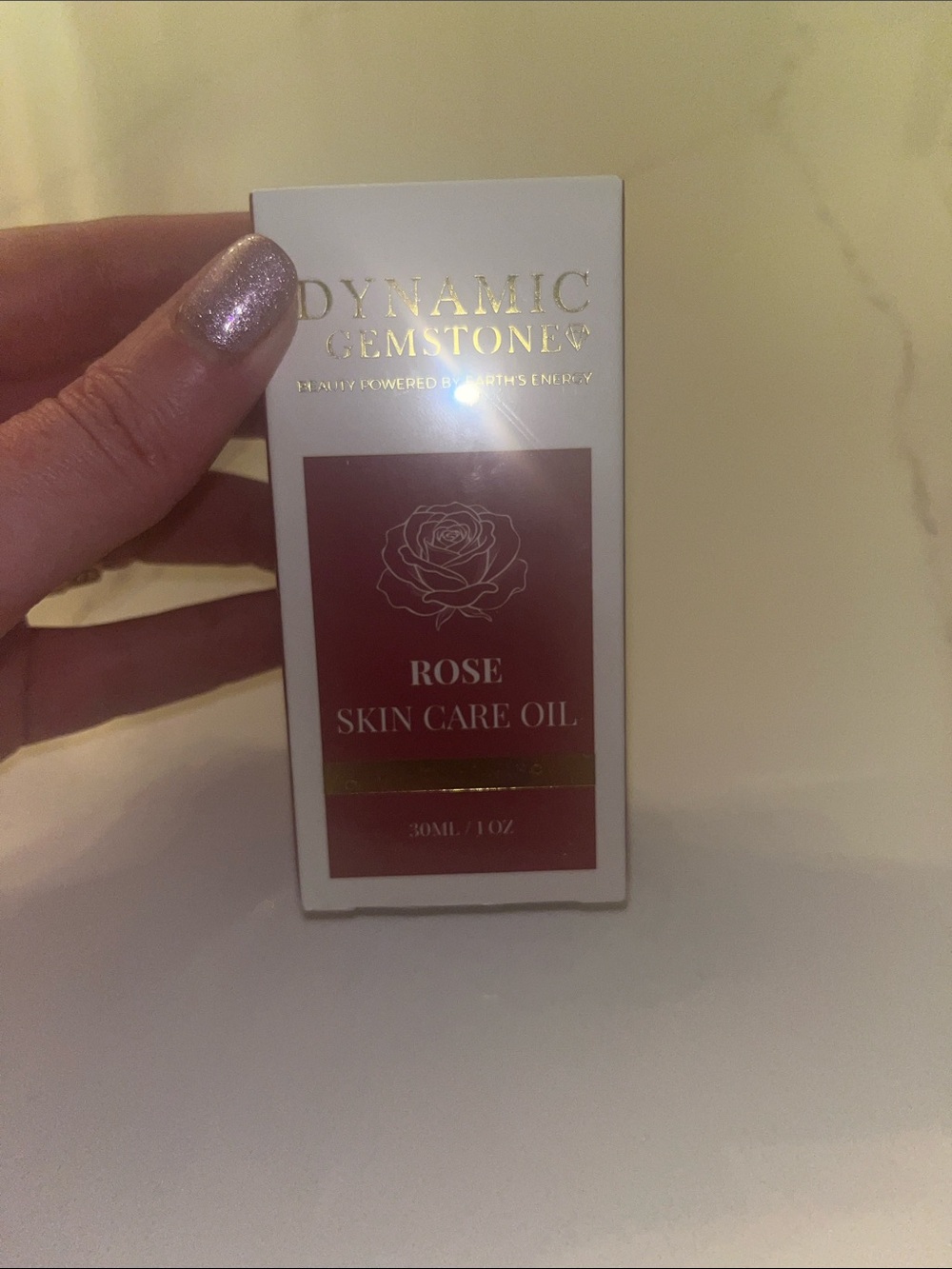 Dynamic Gemstones Rose Skin Care Oil - Rose
